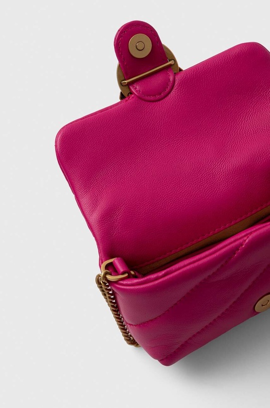Pinko torebka skórzana 100041.A0F2 różowy