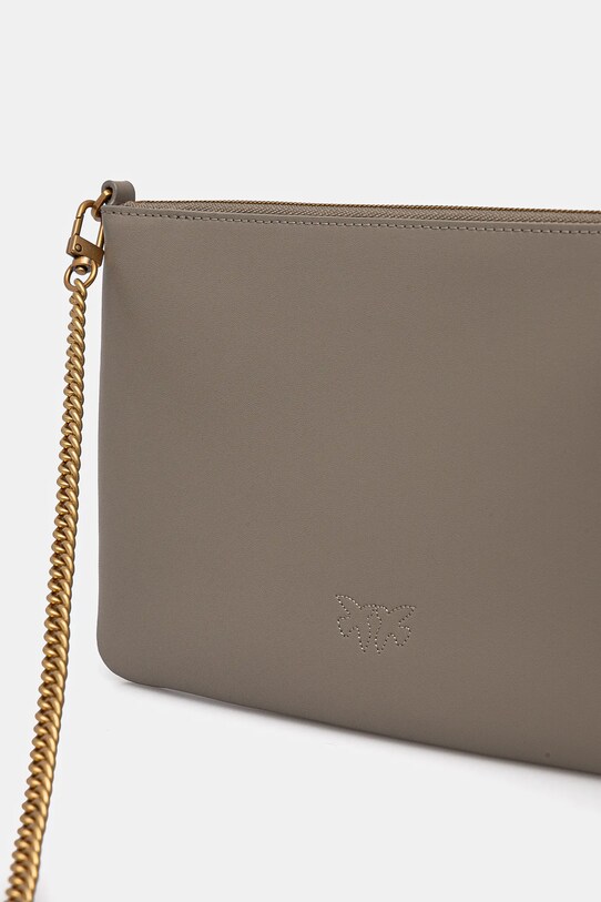 Pinko poseta de piele gri 100455.A0F1