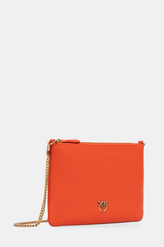 Кожаная сумочка Pinko 100455.A0F1 оранжевый AA00