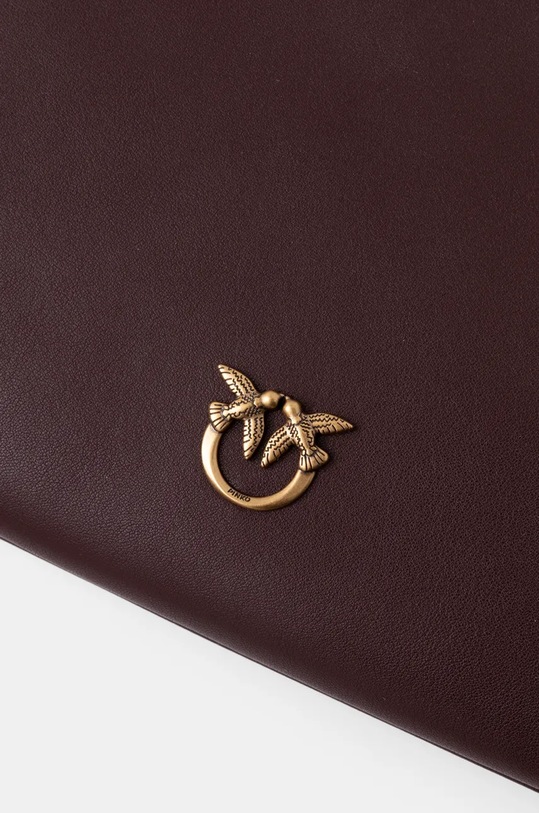 Кожаная сумочка Pinko коричневый 100455.A0F1