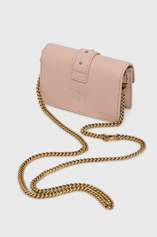 Pinko poseta de piele roz 100064.A0F1