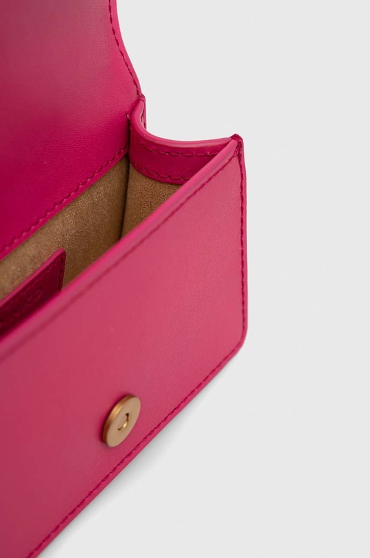 Шкіряна сумочка Pinko 100064.A0F1 фіолетовий