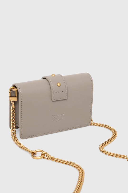 Pinko poseta de piele 100064.A0F1 gri