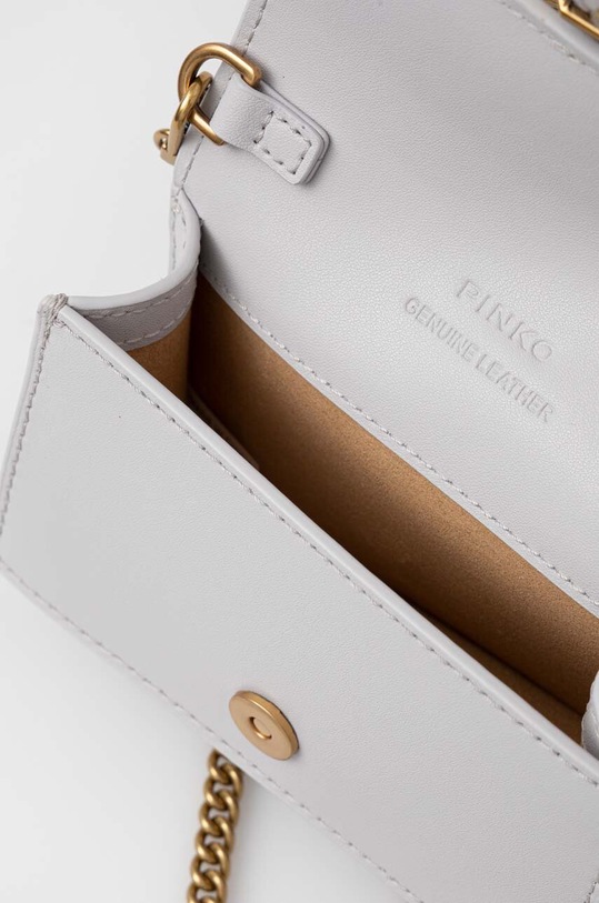 Pinko poseta de piele 100064.A0F1 gri