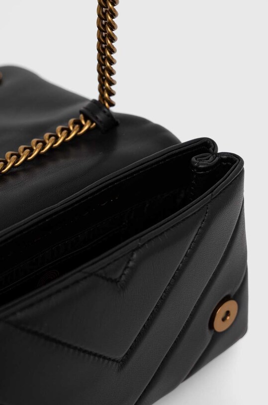 Шкіряна сумочка Kurt Geiger London 9086600109 чорний