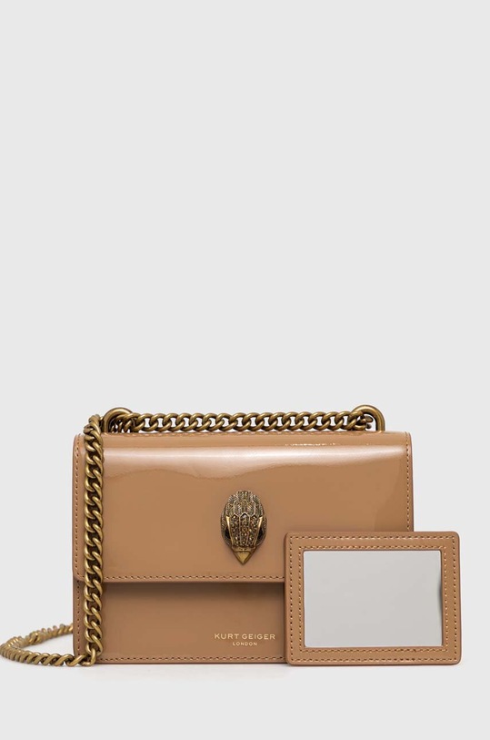 Kurt Geiger London torebka nie mieści A4 brązowy 9540548309