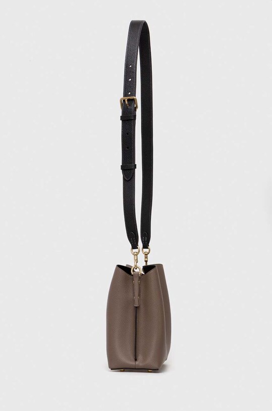 Кожаная сумочка Coach Willow C3766 коричневый SS23