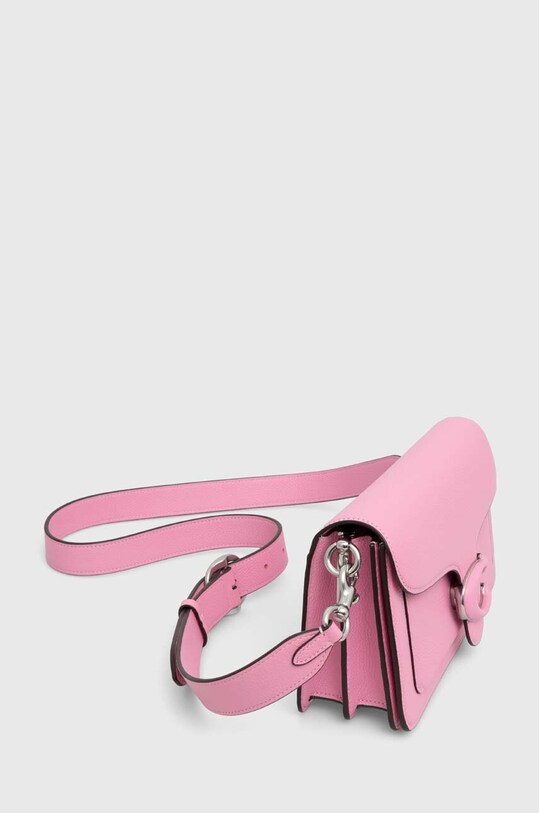 Kiegészítők Coach bőr táska Tabby Shoulder Bag 26 CH735 rózsaszín
