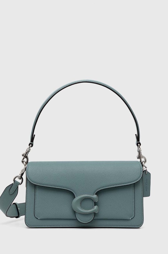 Coach torebka skórzana Tabby Shoulder Bag 26 skóra licowa niebieski CH735