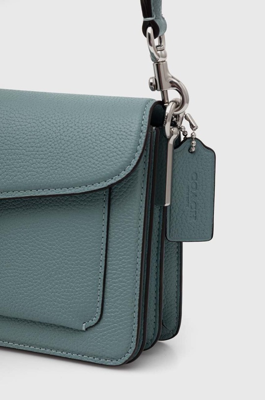 Akcesoria Coach torebka skórzana Tabby Shoulder Bag 26 CH735 niebieski
