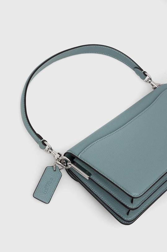 Coach torebka skórzana Tabby Shoulder Bag 26 niebieski CH735