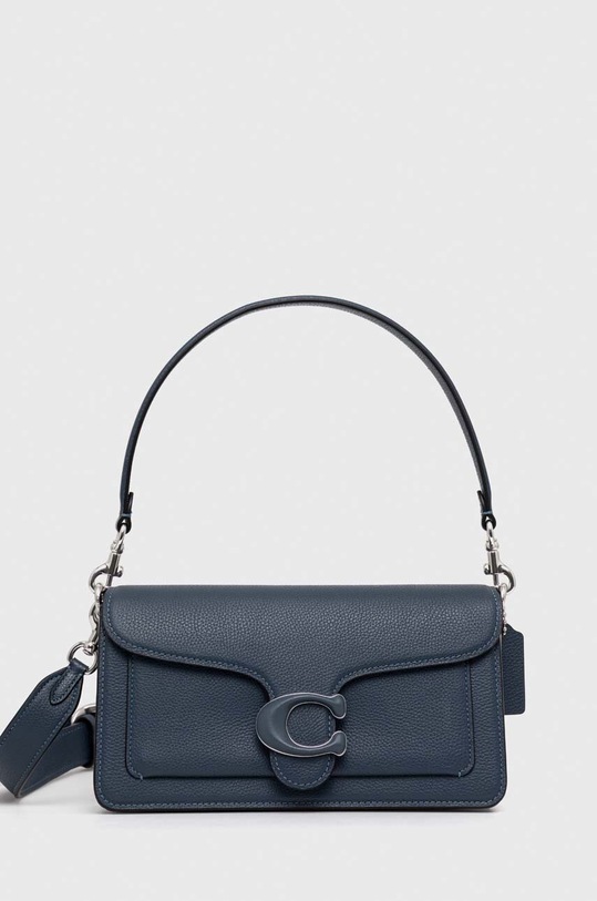Coach borsa a mano in pelle Tabby Shoulder Bag 26 blu navy CH735