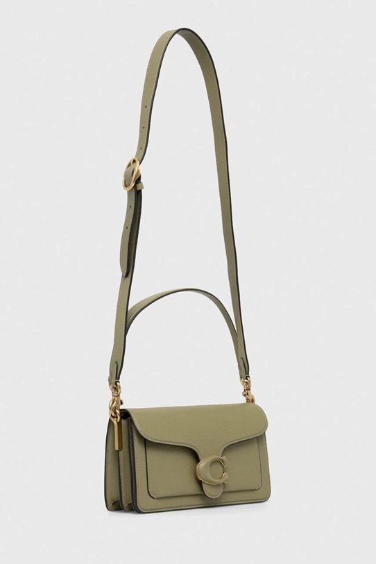 Кожаная сумочка Coach Tabby Shoulder Bag 26 CH735 зелёный AA00