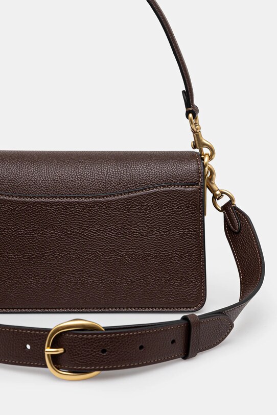Accesorii Coach poseta de piele CH857 maro