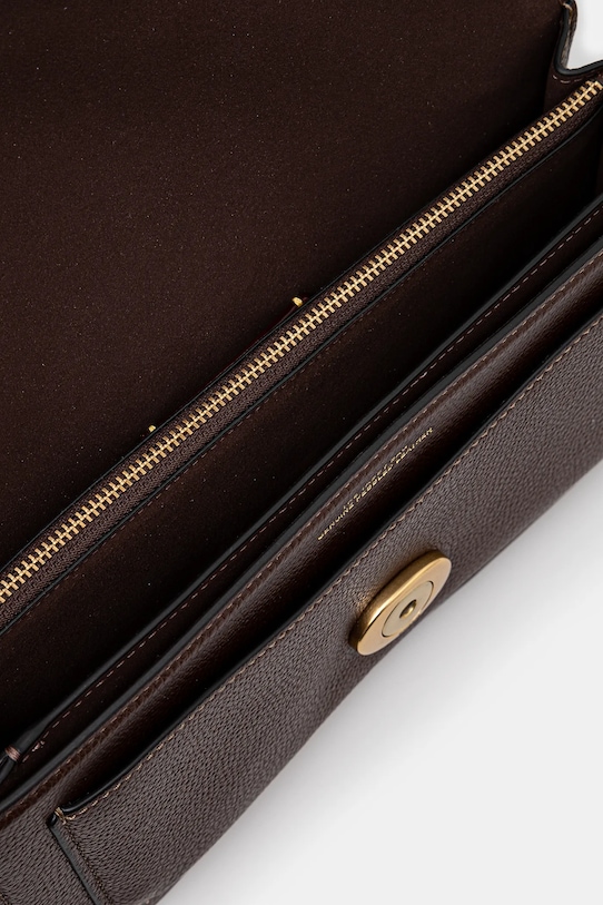 Шкіряна сумочка Coach Tabby 26 CH857 коричневий