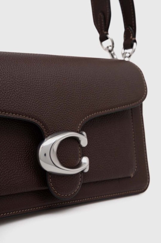 Шкіряна сумочка Coach Tabby 26 коричневий CH857