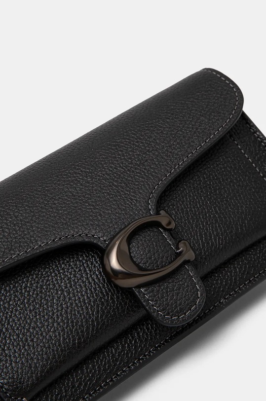 Δερμάτινη τσάντα Coach Tabby μαύρο CE772