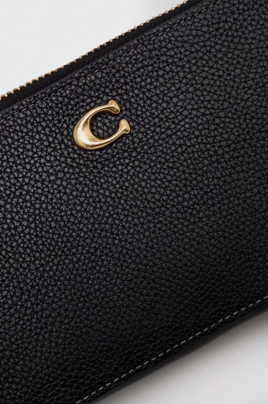 Δερμάτινη τσάντα Coach μαύρο CH819