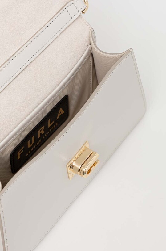 Αξεσουάρ Δερμάτινη τσάντα Furla WB00856.AX0733.1704S λευκό