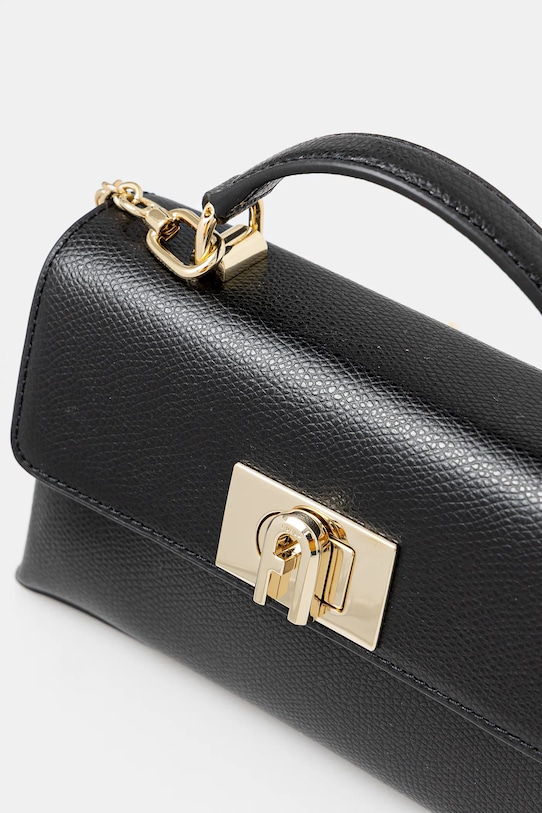 Furla poseta de piele negru WE00423.ARE000.O6000