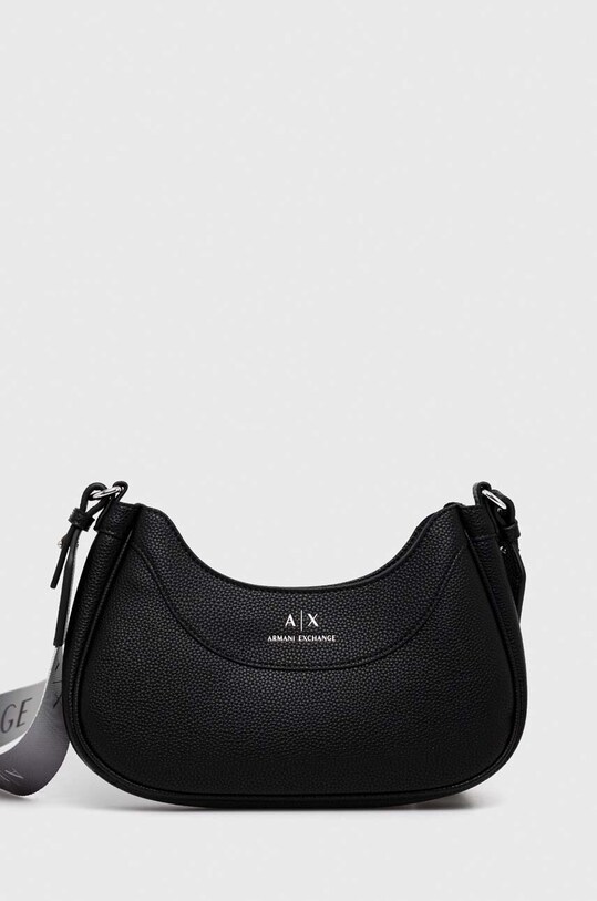 Kabelka Armani Exchange nevejde se A4 černá 942883.CC783