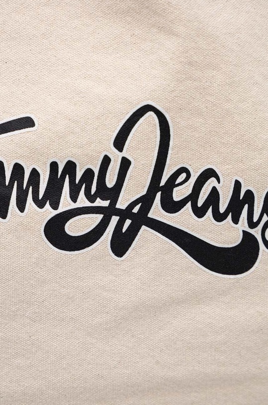 Tommy Jeans torebka bawełniana beżowy AW0AW14593.PPYX
