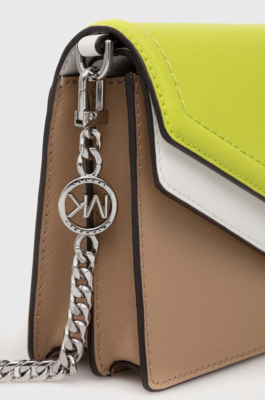 Kožna torba MICHAEL Michael Kors Jet Set zelena 32S3SJ6C7T