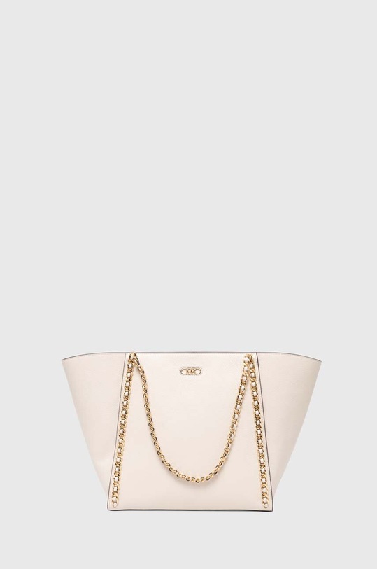 MICHAEL Michael Kors torebka skórzana skóra licowa beżowy 30S3G5WT7L
