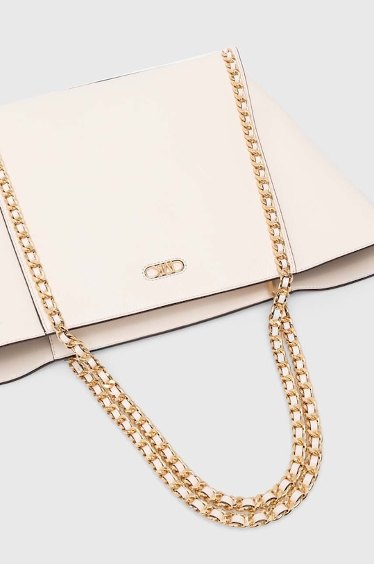 MICHAEL Michael Kors torebka skórzana beżowy 30S3G5WT7L