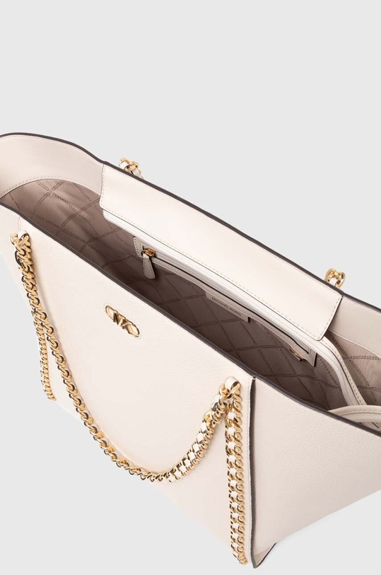 MICHAEL Michael Kors torebka skórzana 30S3G5WT7L beżowy