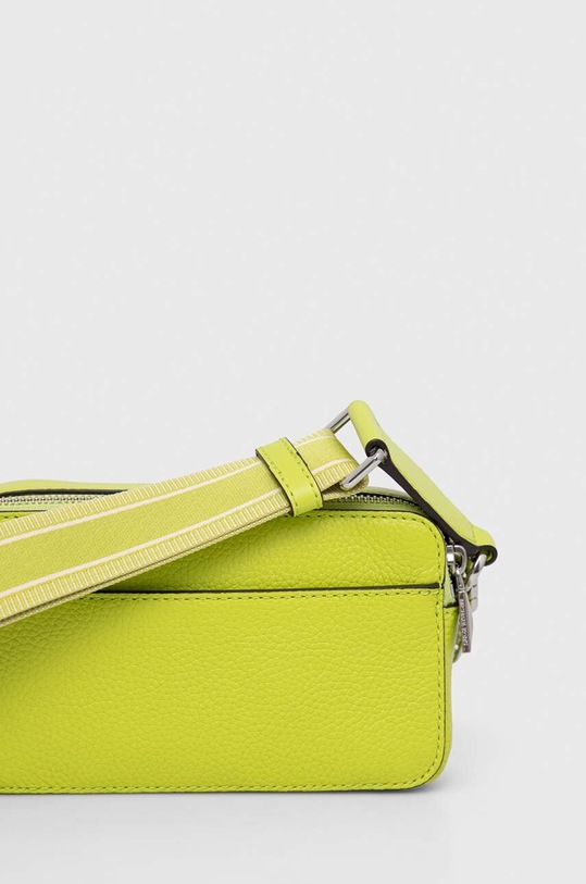 Kožená kabelka MICHAEL Michael Kors zelená 32S3SJ6C1L