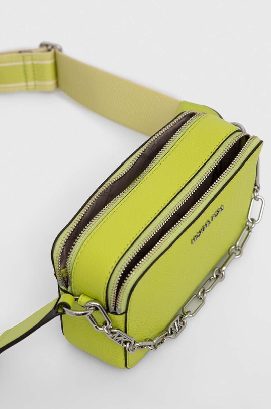Kožená kabelka MICHAEL Michael Kors 32S3SJ6C1L zelená