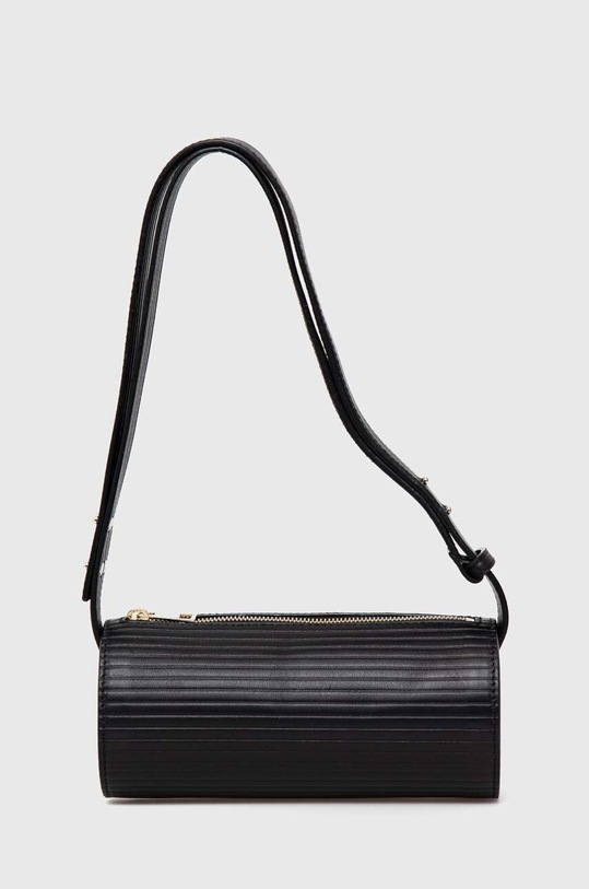 Alohas poseta de piele uni negru B00046.25U