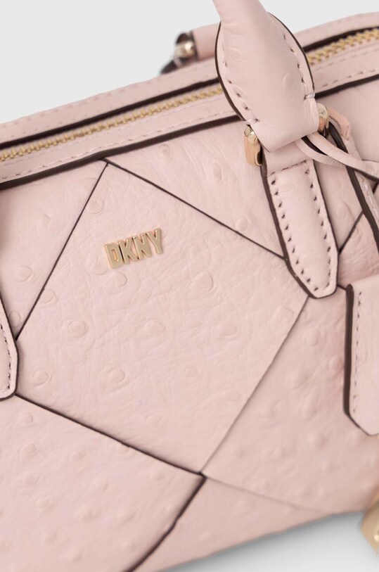 Dkny torebka skórzana różowy R31DWT38