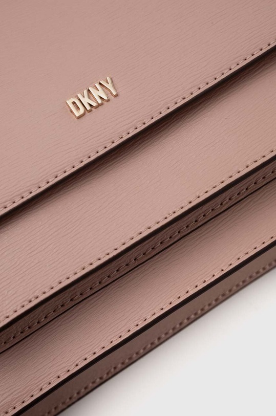 Kožená kabelka Dkny růžová R24E3A90