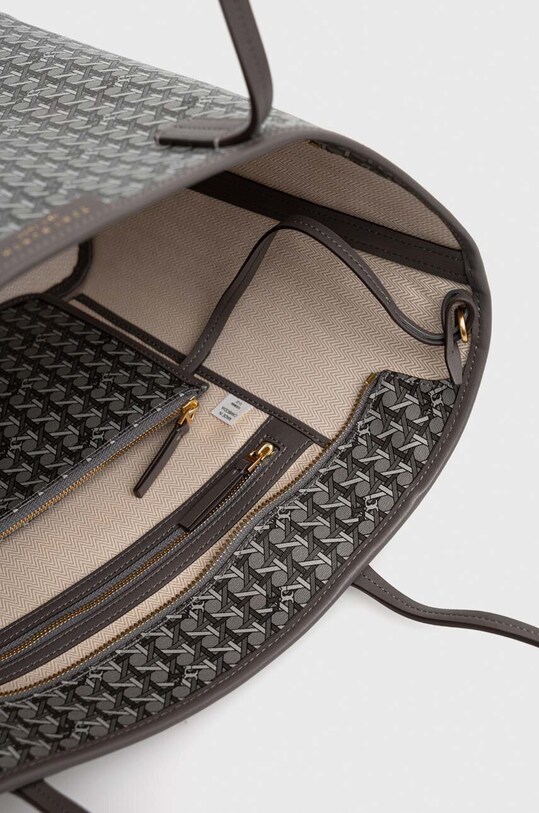 Kabelka Tory Burch Ever-Ready 145634.025 šedá