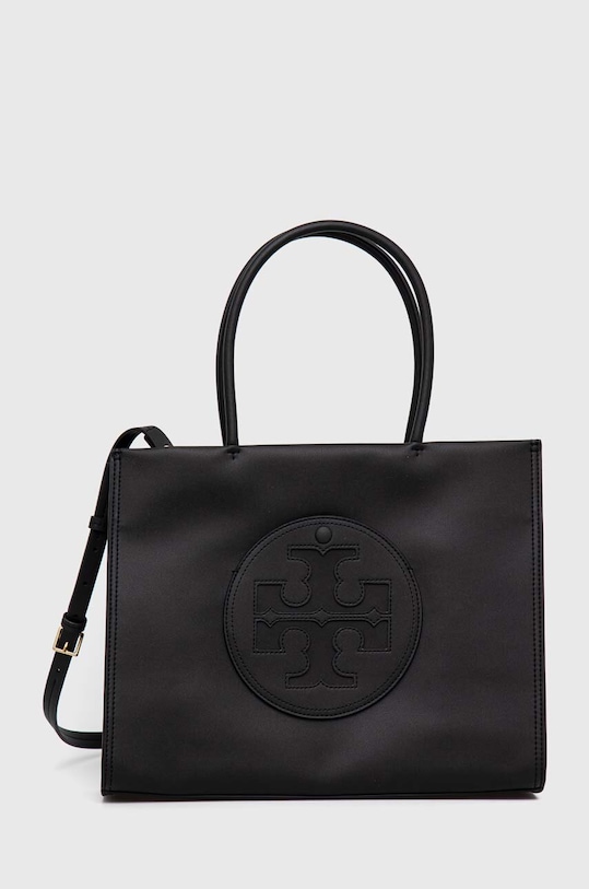 Tory Burch torebka Ella Bio Small Tote- Black mieści A4 czarny 145612.001