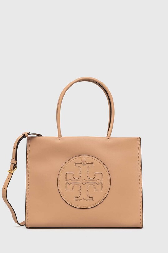 Чанта Tory Burch Ella Bio побира А4 бежов 145612.200