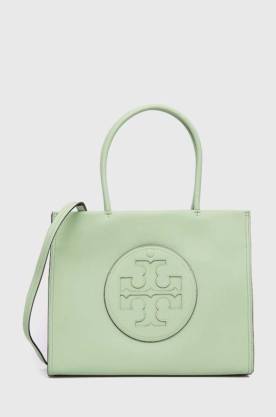 Kabelka Tory Burch Ella Bio Small Tote- Mantis imitácia kože zelená 145612.300