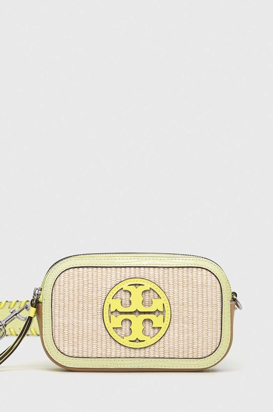 Tory Burch torebka skóra licowa beżowy 146388.973