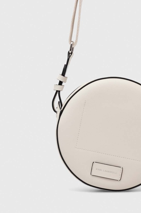 Doplňky Kožená kabelka Karl Lagerfeld 231W3054 bílá