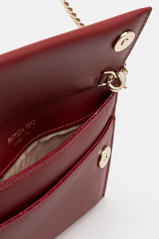 Patrizia Pepe kopertówka skórzana 2B0050.L011 czerwony