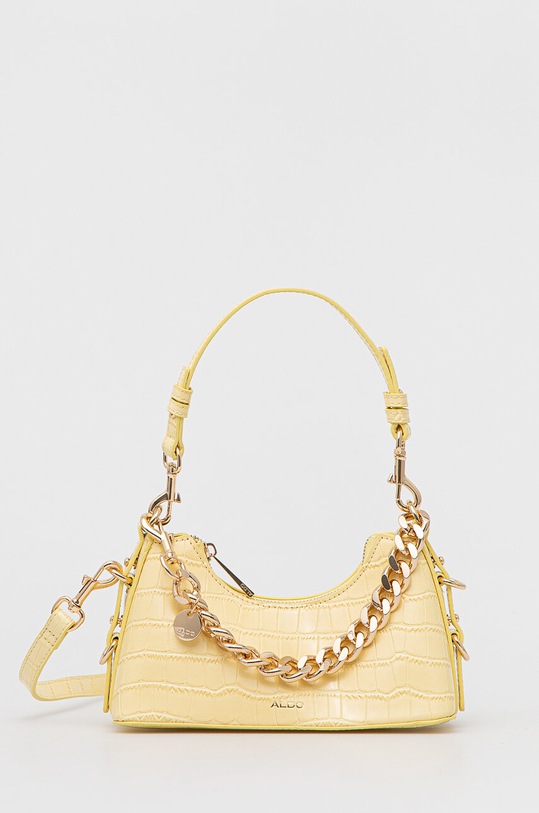 Aldo torebka VALAMARYN nie mieści A4 żółty VALAMARYN.750