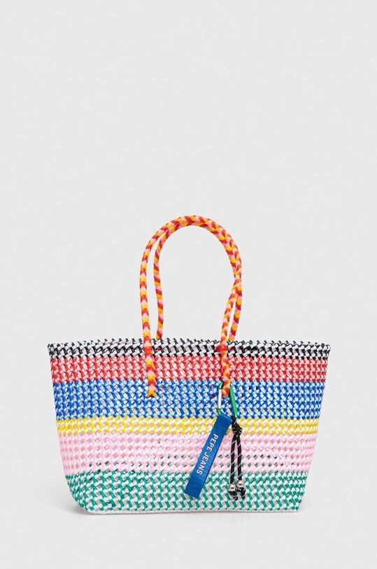 Pepe Jeans torba plażowa mieści A4 multicolor PL031434.524