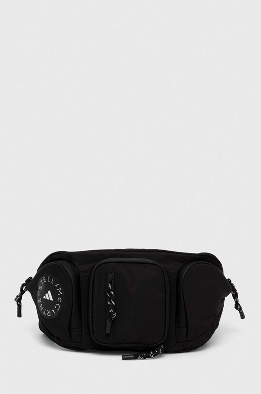 Τσάντα φάκελος adidas by Stella McCartney υφασμάτινο μαύρο HS3383