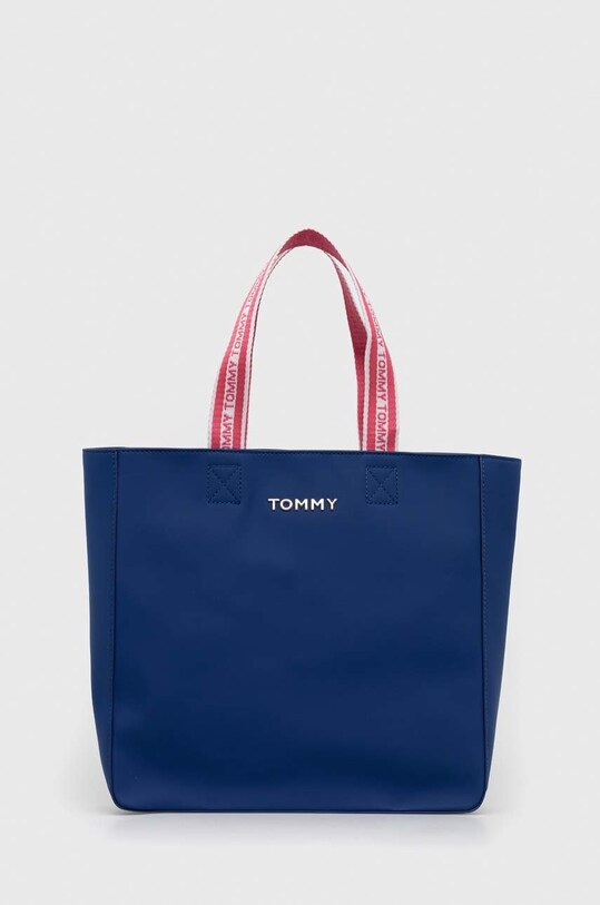 Παιδική τσάντα Tommy Hilfiger υφασμάτινο μπλε AW0AW14040.PPYX