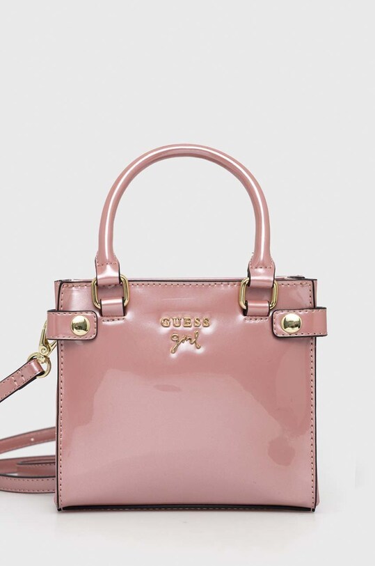 Παιδική τσάντα Guess απομίμηση λείου δέρματος ροζ J3RZ00.WFEP0.PPYX