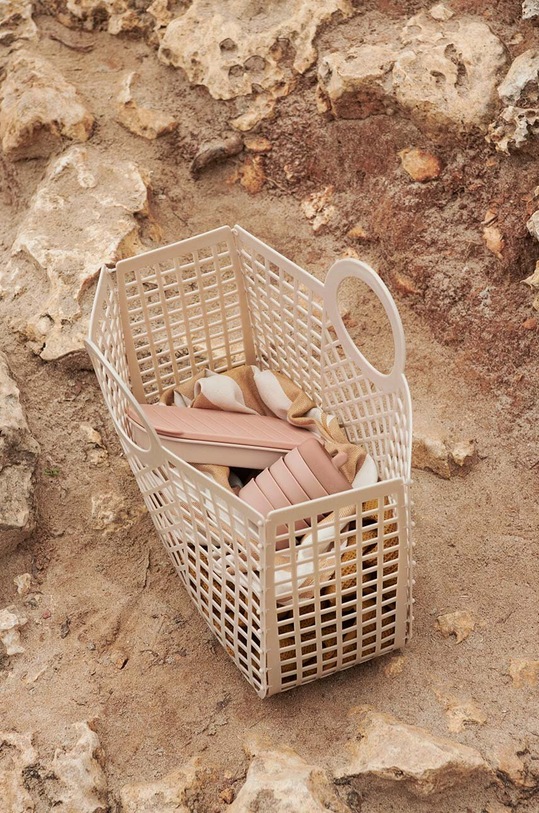 Detský košík Liewood Bloom béžová LW14545