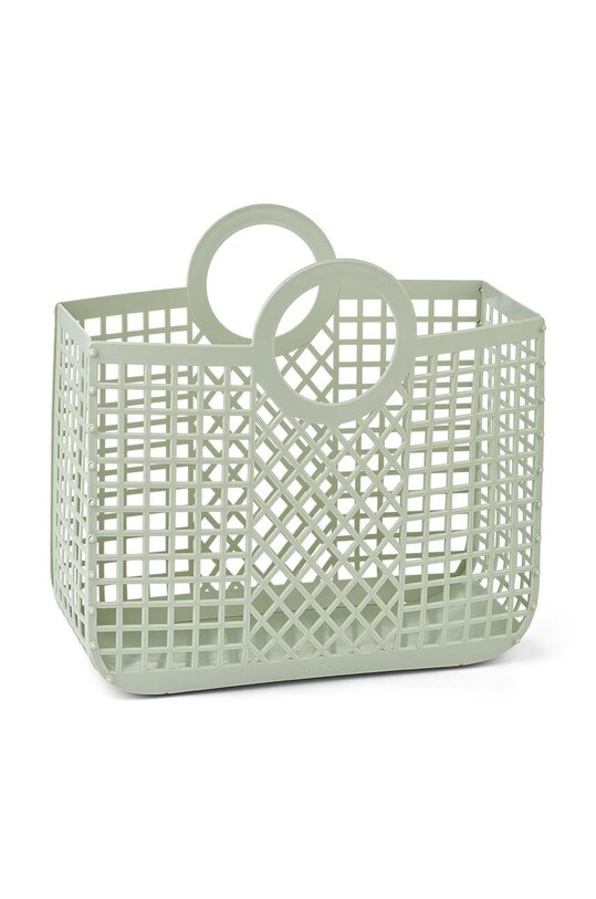 Detský košík Liewood Bloom jednofarebný zelená LW14545
