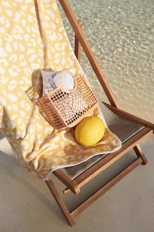 Detský košík Liewood Bloom jednofarebný béžová LW14545